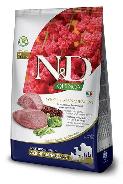 N&D Quinoa Weight Management Kuzulu Yetişkin Köpek Maması 7 kg - 1