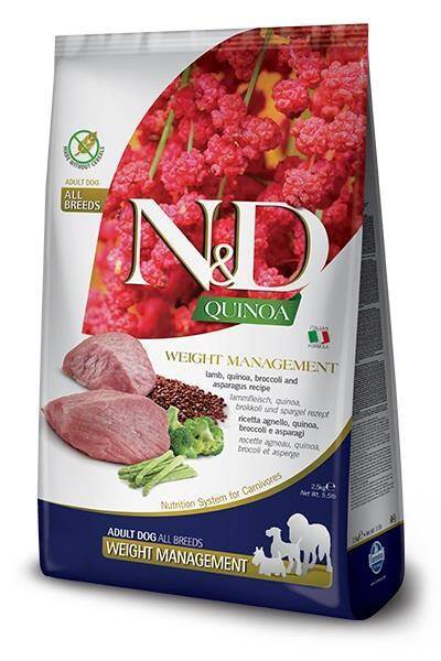 N&D Quinoa Weight Management Kuzulu Yetişkin Köpek Maması 7 kg - 1