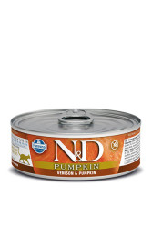 N&D Pumpkin Balkabaklı, Geyik Etli Yetişkin Kedi Maması 70 gr