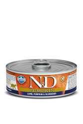 N&D Tahılsız Balkabaklı Kuzu Etli Yaban Mersinli Kedi Yaş Maması 70 GR
