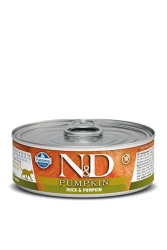N&D Tahılsız Balkabaklı Ördek Etli Kedi Yaş Maması 70 GR