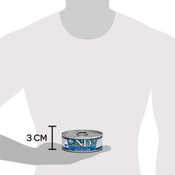 N&D Tahılsız Ocean Alabalık Somonlu Kedi Yaş Maması 70 GR - 3