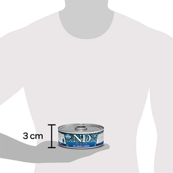 N&D Tahılsız Ocean Bal Kabaklı Balık ve Karidesli Yavru Kedi Yaş Maması 70 GR - 2