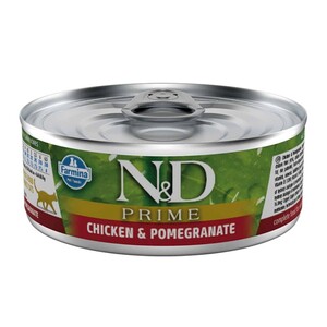 N&D Tavuklu ve Narlı Tahılsız Yetişkin Kedi Yaş Maması 70gr