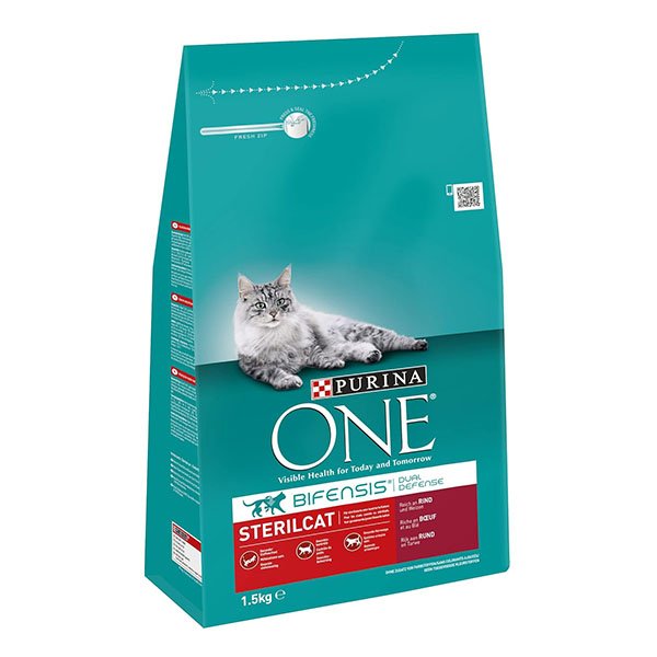 Purina One Sığır Etli Kısırlaştırılmış Kedi Maması 1.5 KG - 1