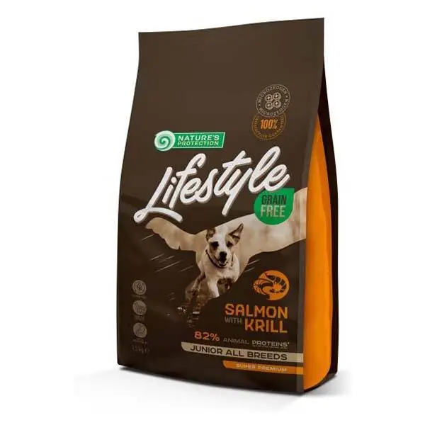 NP Lifestyle Tahılsız Somonlu Ve Karidesli Yavru Köpek Maması 1.5 kg - 2