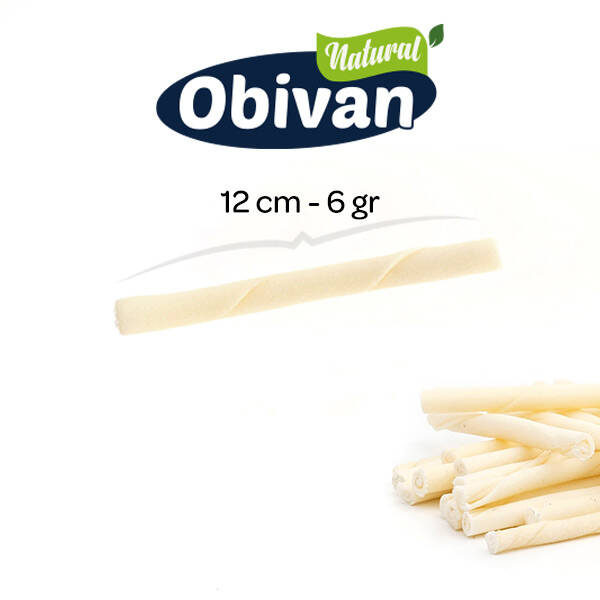 Obivan Ağız Ve Diş Sağlığı Için Köpek Diş Bakım Burgu Kemiği 100 Adet 500 Gr - 2