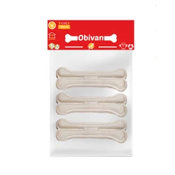 ​Obivan Beyaz Kemik Köpek Ödülü 35 GR 10 CM 3 Lü