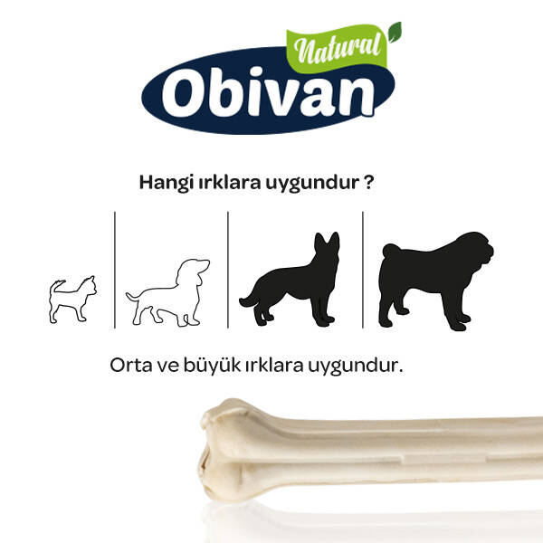 Obivan Beyaz Pres Kemik 30 Cm 300 Gr - 4