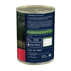 Obivan Düşük Tahıllı Kuzu Etli Pirinçli Ezme Köpek Konservesi 400 Gr x 12 Adet - 4