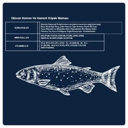 Obivan Hypoallergenic Somonlu ve Hamsili Yetişkin Köpek Maması 15 Kg - 3