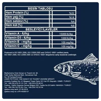 Obivan Hypoallergenic Somonlu ve Hamsili Yetişkin Köpek Maması 15 Kg - 4