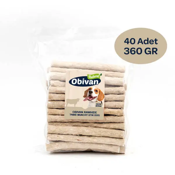 Obivan İşkembeli Munchy Çubuk 12 cm 40 Adet - 1