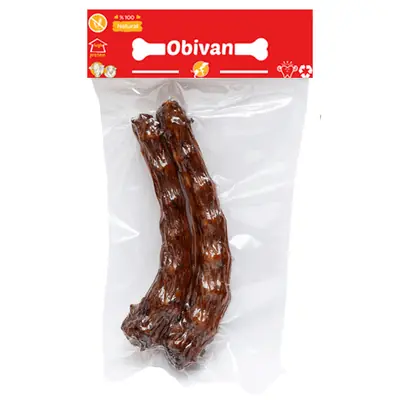Obivan Kurutulmuş Hindi Boyun Köpek Ödülü 100 GR - 1