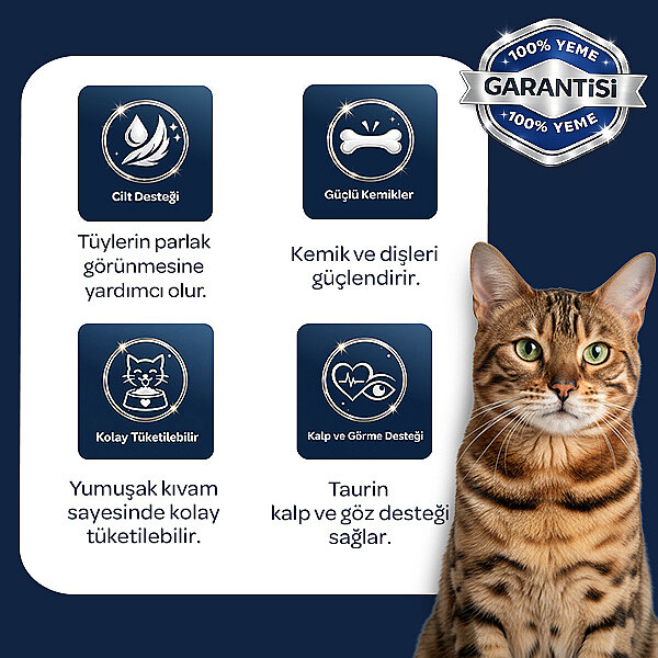 Obivan Tahılsız Kuzu Etli Ezme Yetişkin Kedi Konservesi 400 gr x 12 Adet - 5