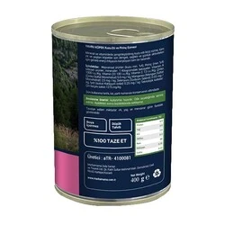 Obivan Düşük Tahıllı Kuzu Etli Pirinçli Yavru Ezme Köpek Konservesi 400 Gr - 3