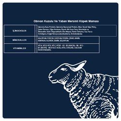 Obivan Kuzu Etli ve Yaban Mersinli Yetişkin Köpek Maması 15 Kg - 2