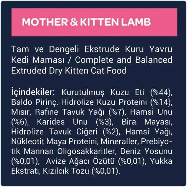 Obivan Selection Kitten Düşük Tahıllı Kuzu Etli Yavru Kedi Maması 1 kg (10 adet) - 5