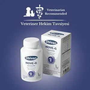 Obivan Move+G Glucosamine Kedi Ve Köpekler Için Eklem Ve Kas Desteği 75 Tablet - 3
