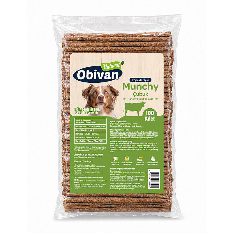 Obivan Munchy Çubuk 12 Cm 9 Gr 100 Adet