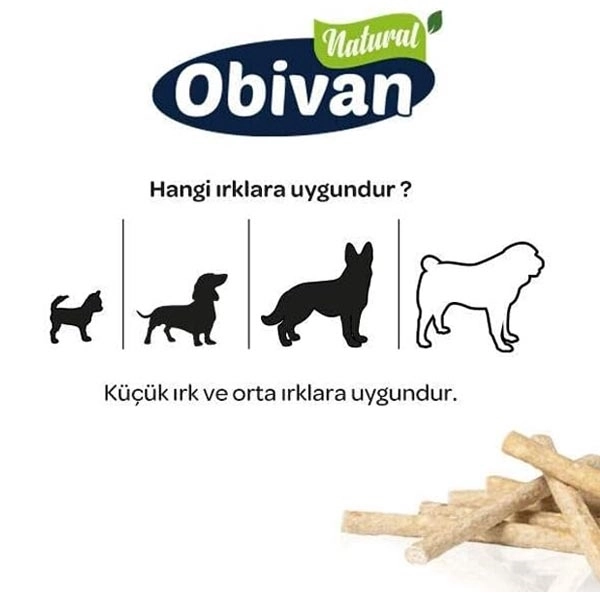 Obivan Munchy Çubuk 12 cm 9 gr 40 Adet - 2