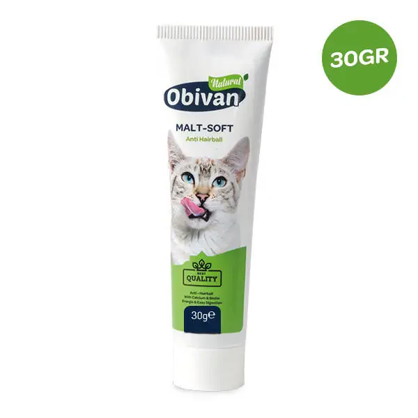 Obivan Natural Anti-Hairball Kedi Maltı 30 gr - 2