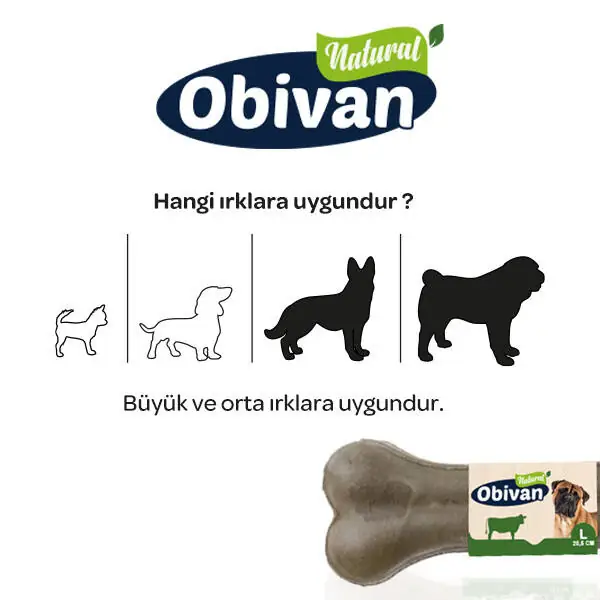 Obivan Naturel Pres Kemik 20,5 Cm 150 Gr - 4