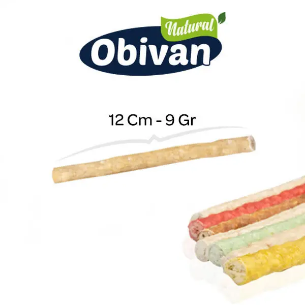 Obivan Renkli Munchy Çubuk 12 Cm 9 Gr 100 Adet - 2