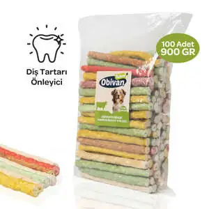 Obivan Renkli Munchy Çubuk 12 Cm 9 Gr 100 Adet - 3