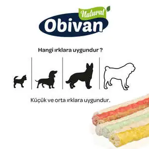 Obivan Renkli Munchy Çubuk 12 Cm 9 Gr 100 Adet - 4