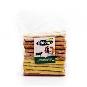Obivan Renkli Munchy Çubuk 12 cm 9 gr 40 Adet - 1