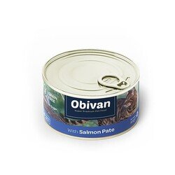 Obivan Tahılsız Somon Balıklı Ezme Kedi Yaş Maması 80 GR