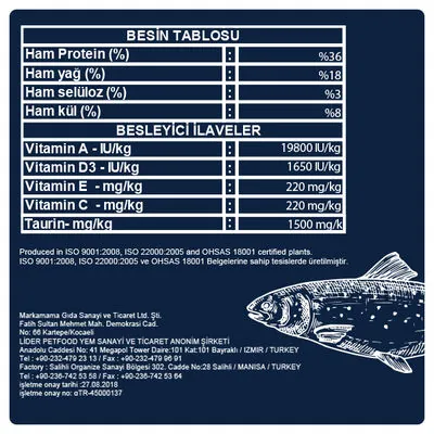 Obivan Kitten Somonlu ve Hamsili Yavru Kedi Maması 10kg - 4