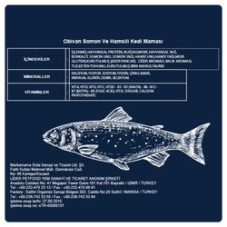 Obivan Somonlu ve Hamsili Yetişkin Kedi Maması 10kg - 2