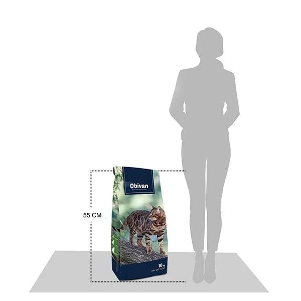 Obivan Sterilised Somonlu ve Hamsili Kısırlaştırılmış Kedi Maması 10kg - 4