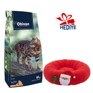 Obivan Sterilised Somonlu ve Hamsili Kısırlaştırılmış Kedi Maması 10kg