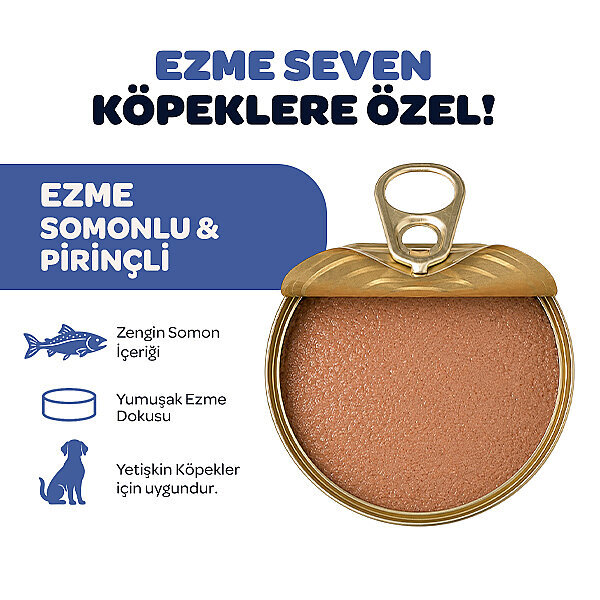 Obivan Düşük Tahıllı Somonlu Pirinçli Köpek Konservesi 400 gr - 2
