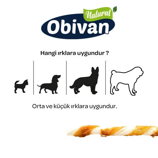 Obivan Tavuklu Burgu Kemik S 10 Adet - 3