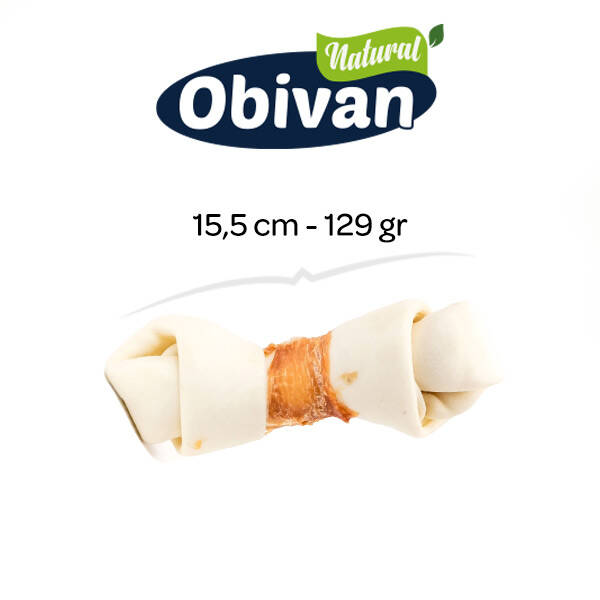 Obivan Tavuklu Dental Düğüm Köpek Diş Bakım Kemiği - XS - 2