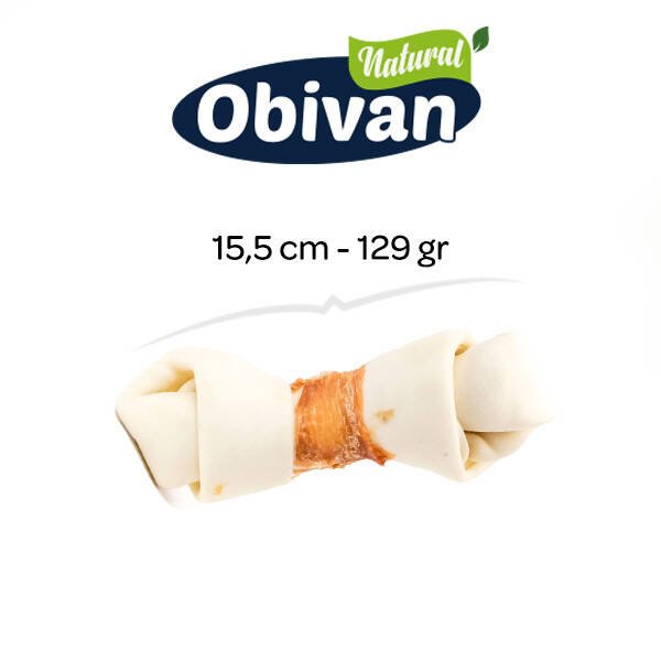 Obivan Tavuklu Dental Düğüm Köpek Diş Bakım Kemiği - XS - 2