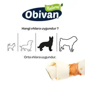 Obivan Tavuklu Dental Düğüm Köpek Diş Bakım Kemiği - XS - 3