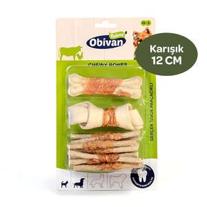 Obivan Tavuklu Karışık Diş Bakım Kemiği