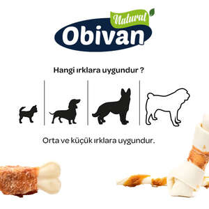 Obivan Tavuklu Karışık Diş Bakım Kemiği - 3