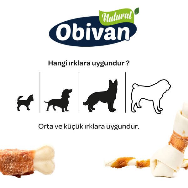 Obivan Tavuklu Karışık Diş Bakım Kemiği - 3