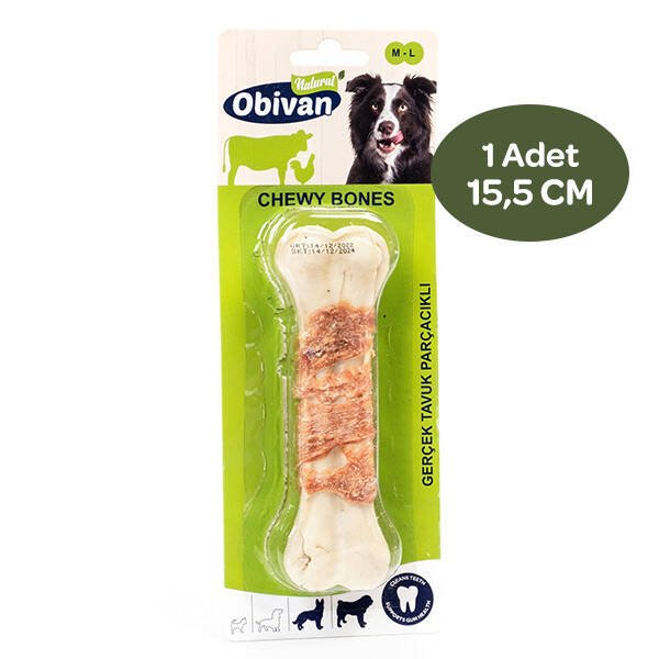 Obivan Tavuklu Köpek Ağız Bakım Kemiği M - 1