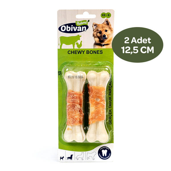 Obivan Tavuklu Köpek Ağız Bakım Kemiği S 2 Adet - 1