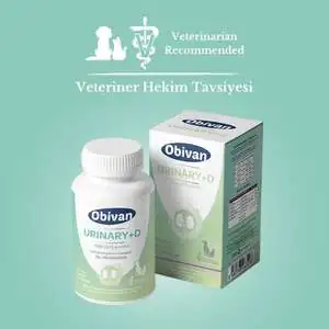 Obivan Urinary+d Kedi Ve Köpekler Için Üriner Sistem Desteği 75 Tablet - 3