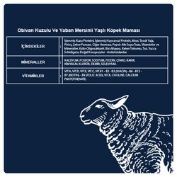 Obivan Senior Kuzu Etli Yaşlı Köpek Maması 15 Kg - 3