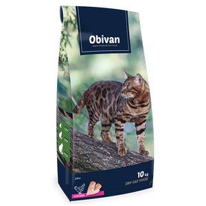 Obivan Kitten Tavuklu ve Kızılcıklı Yavru Kedi Maması 10kg