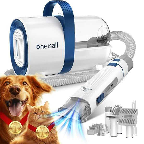 Oneisall LM2 Kablosuz  Kedi & Köpek için Vakumlu Bakım Seti - 1